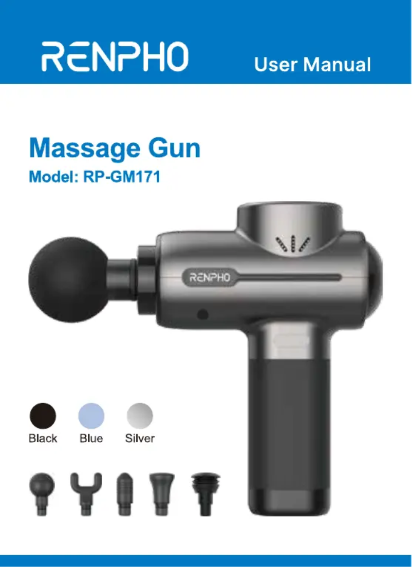 Página 1 del manual Manual de usuario Renpho RP-GM171