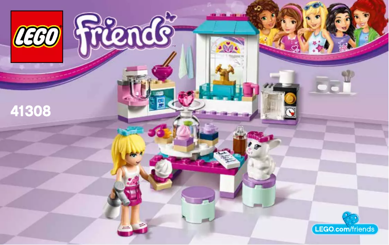 Page n°1 - Manuel utilisateur Lego Friends 41308