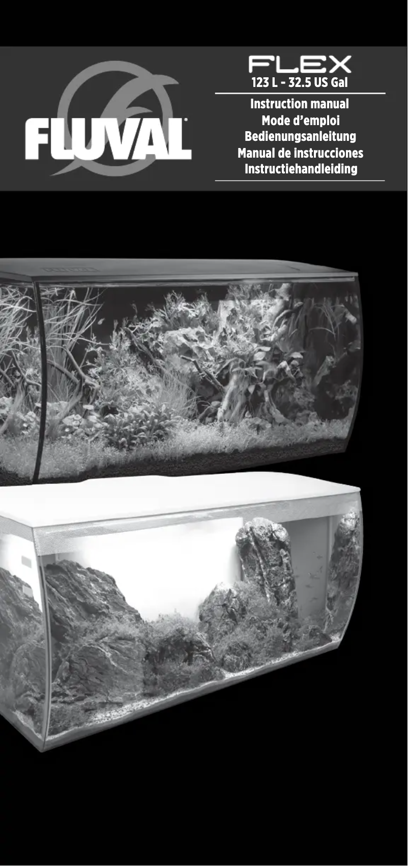 Page 1 of the manual User Manual Fluval Flex