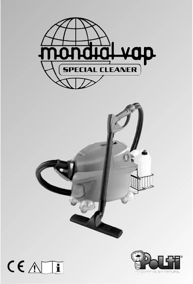 Página 1 del manual Manual de usuario Polti Mondial VAP Special Cleaner