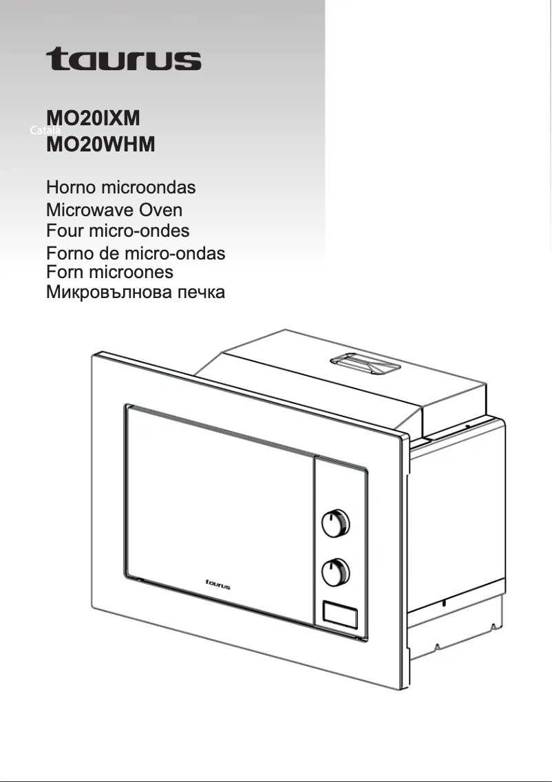 Image de la première page du manuel de l'appareil MO20WHM