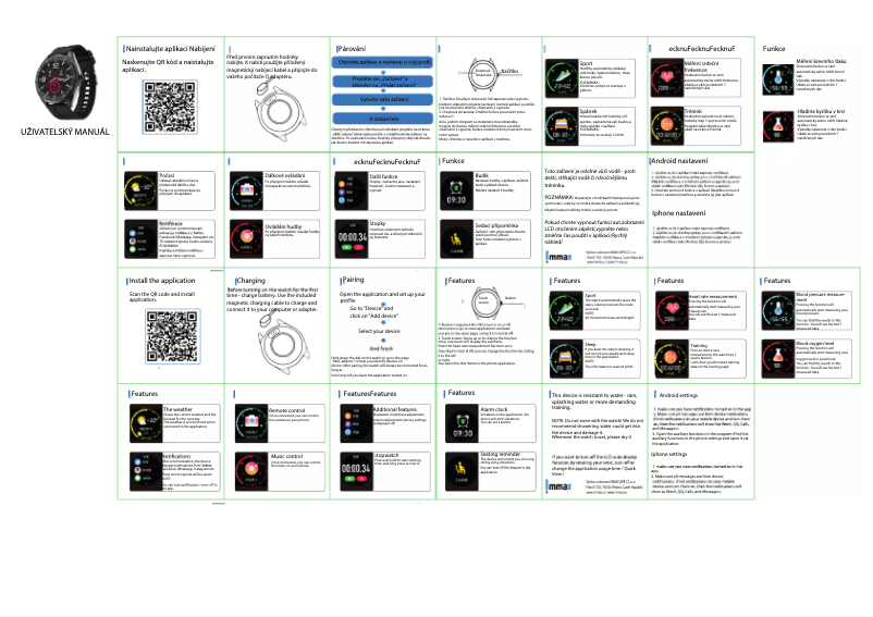 Page 1 de la notice Manuel utilisateur Immax Own Face