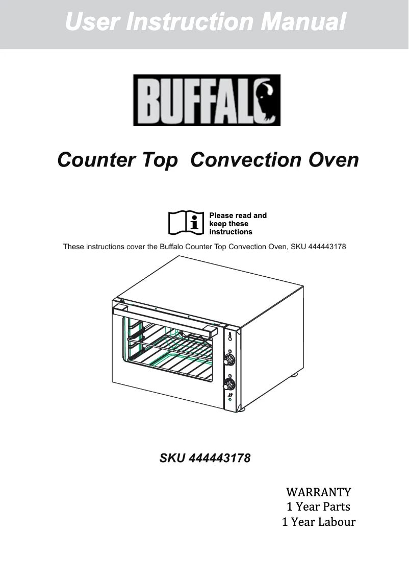 Image de la première page du manuel de l'appareil GD279