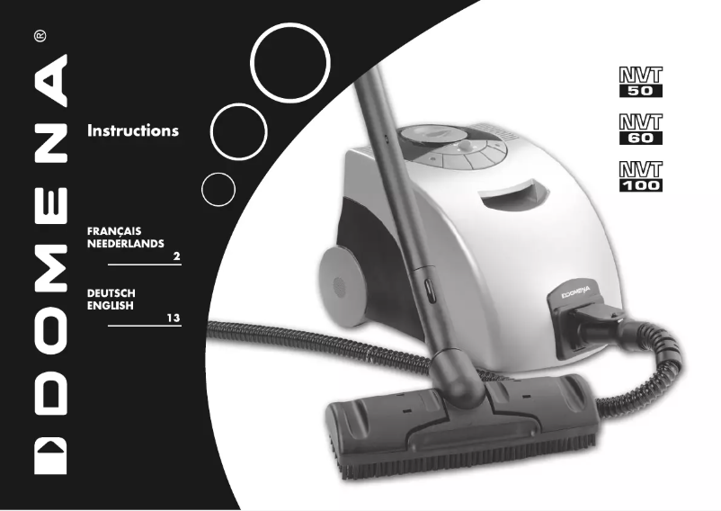 Page 1 de la notice Manuel utilisateur Domena NVT50