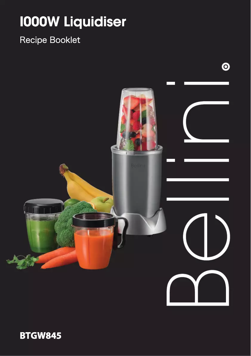 Image de la première page du manuel de l'appareil BTGW845