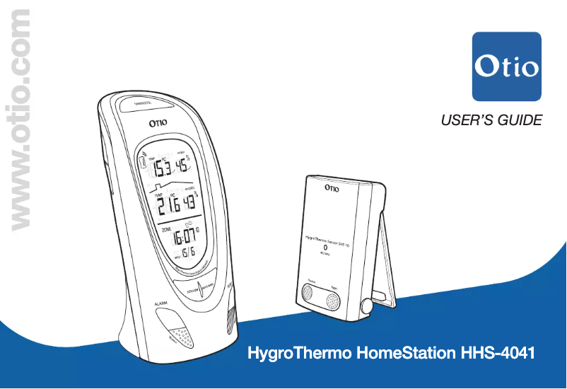 Page 1 de la notice Manuel utilisateur Otio HHS-4041