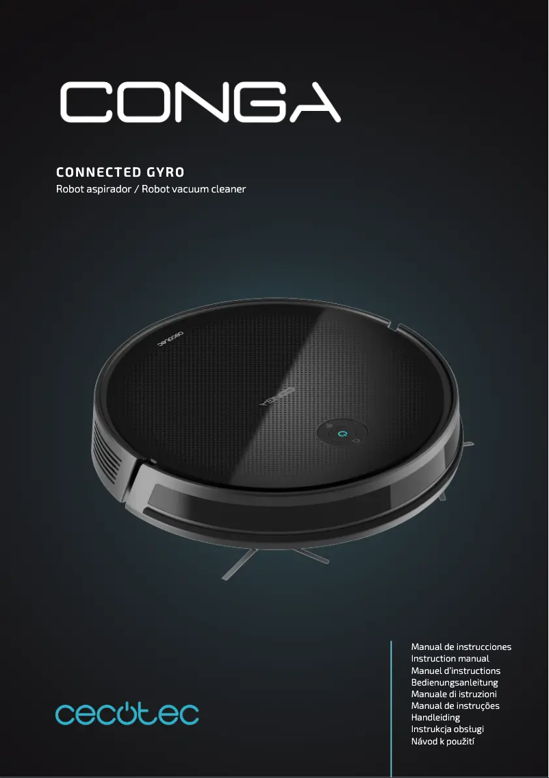 Page n°1 - Manuel utilisateur Cecotec Conga Connected Gyro