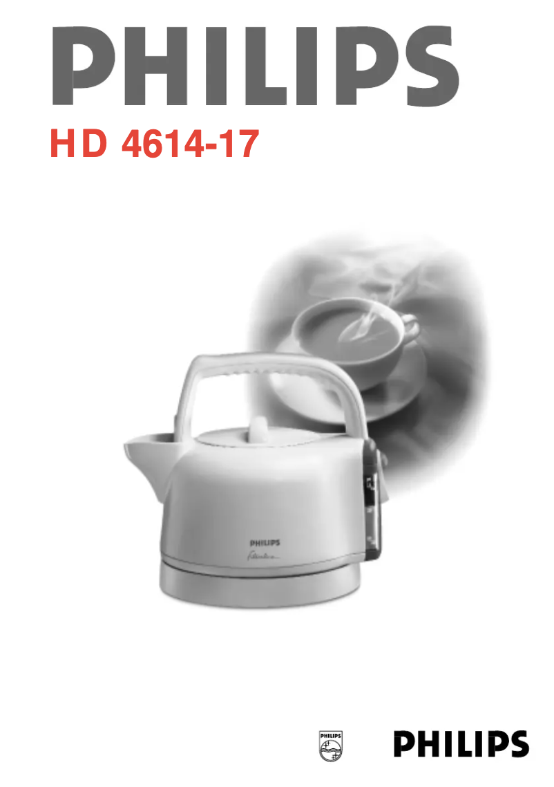 Página 1 del manual Manual de usuario Philips HD4617