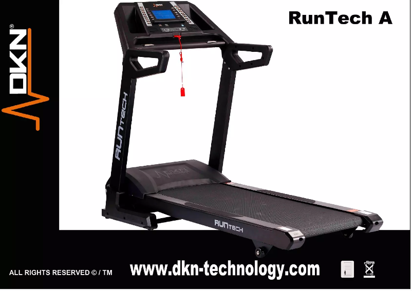 Page n°1 - Manuel utilisateur DKN RunTech-A