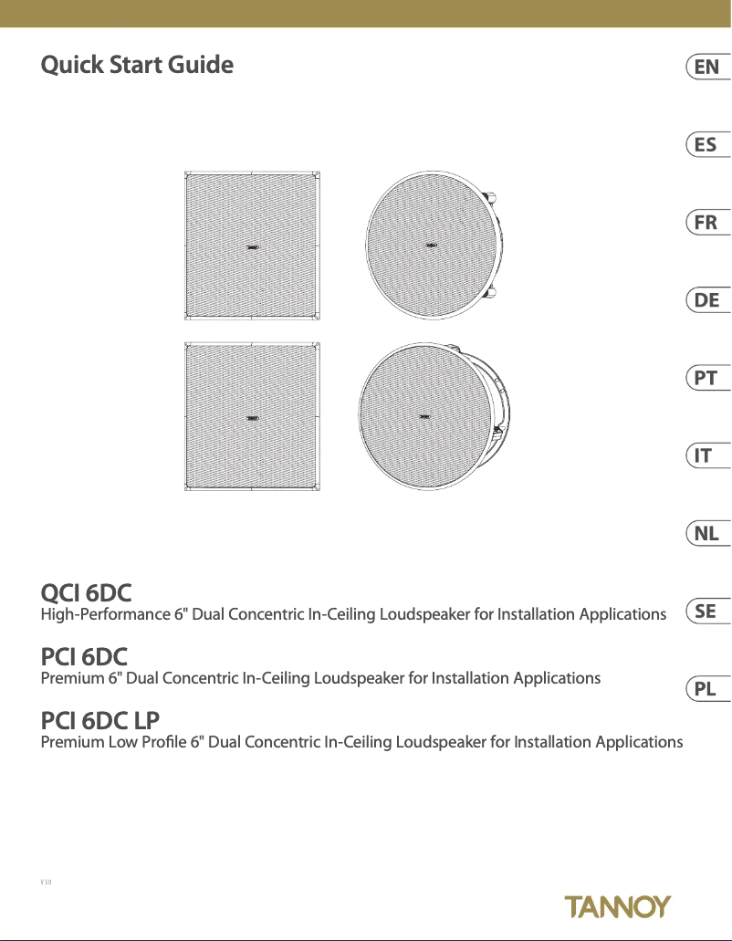 Image de la première page du manuel de l'appareil PCI 6DC