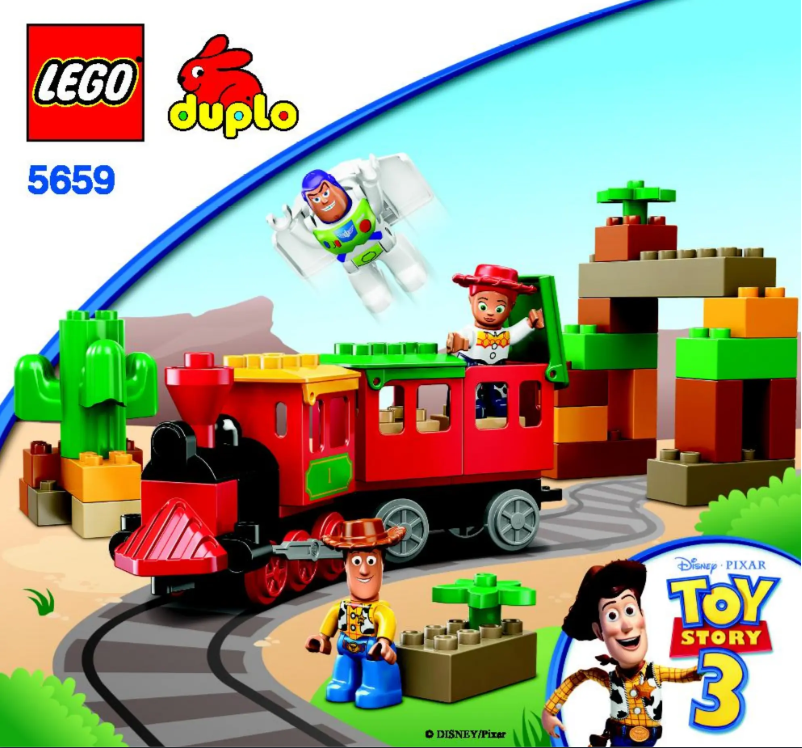 Page 1 de la notice Manuel utilisateur Lego Duplo 5659