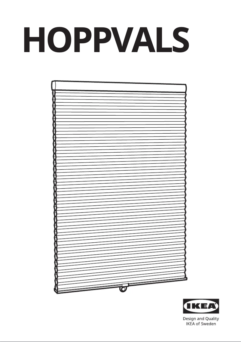 Imagen de la primera página del manual del dispositivo HOPPVALS 002.906.22