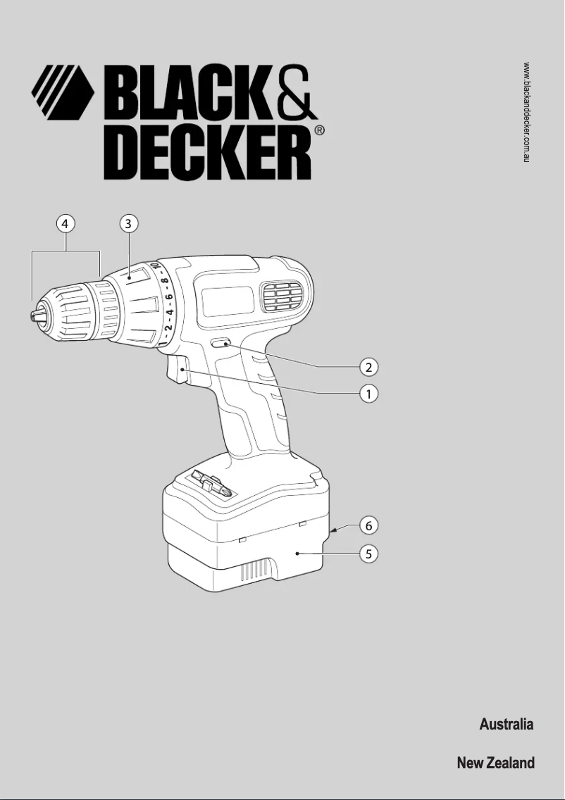 Page 1 de la notice Manuel utilisateur Black & Decker EPC18K2