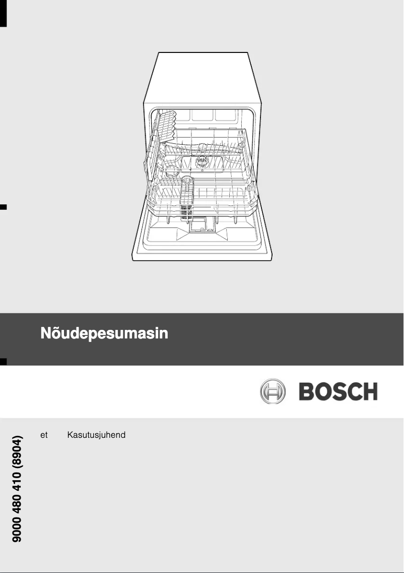 Page 1 de la notice Manuel utilisateur Bosch SKS 50E02