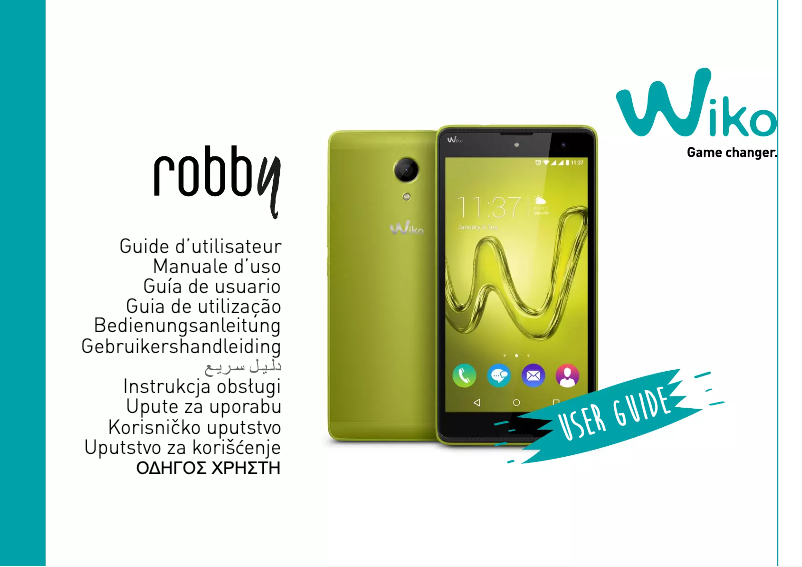 Image de la première page du manuel de l'appareil Robby