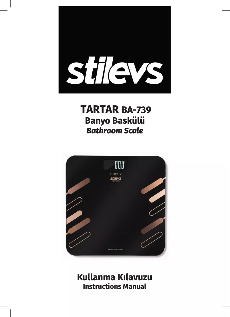 Image de la première page du manuel de l'appareil Tartar BA-739