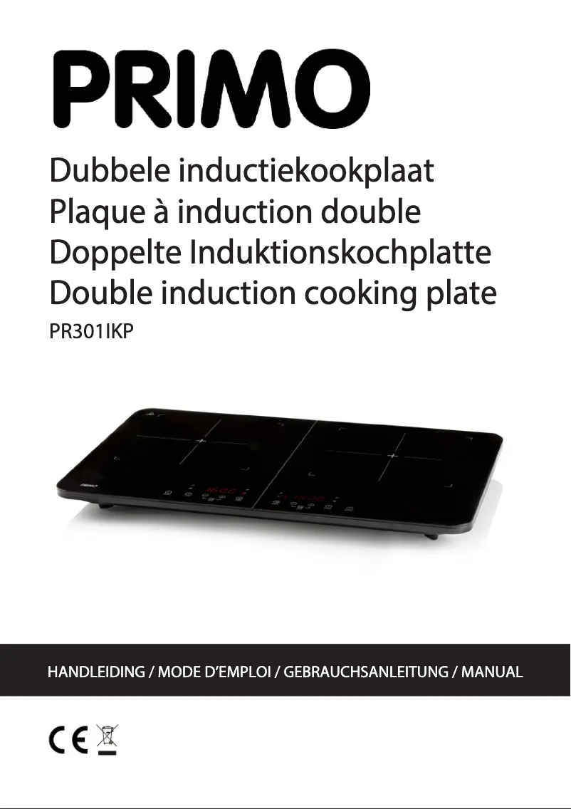 Page n°1 - Manuel utilisateur Primo PR301IKP