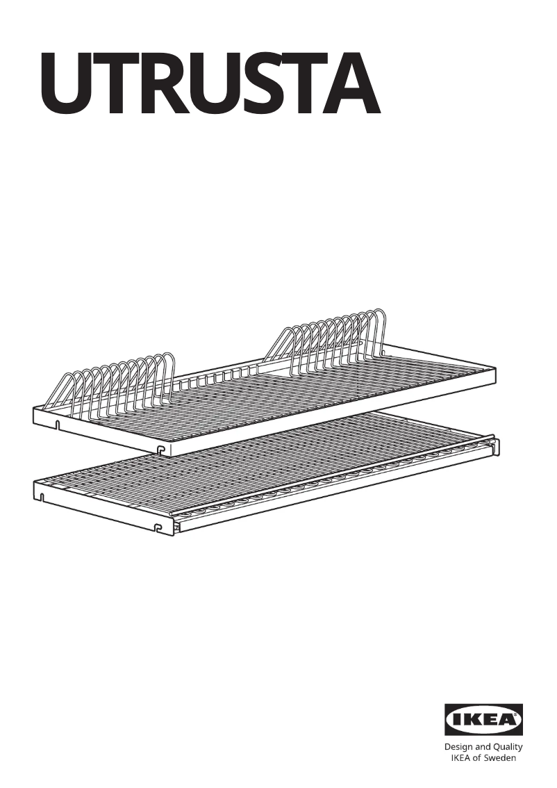 Image de la première page du manuel de l'appareil UTRUSTA 002.153.12