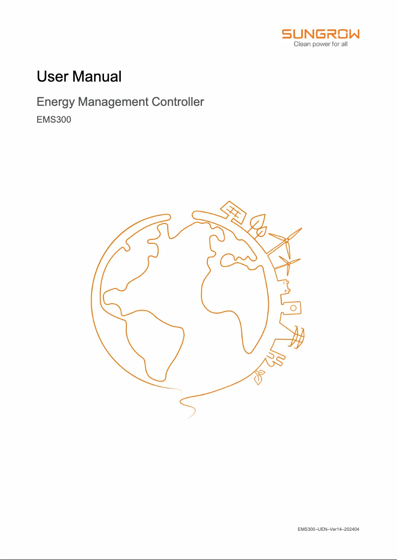 Image de la première page du manuel de l'appareil EMS3000