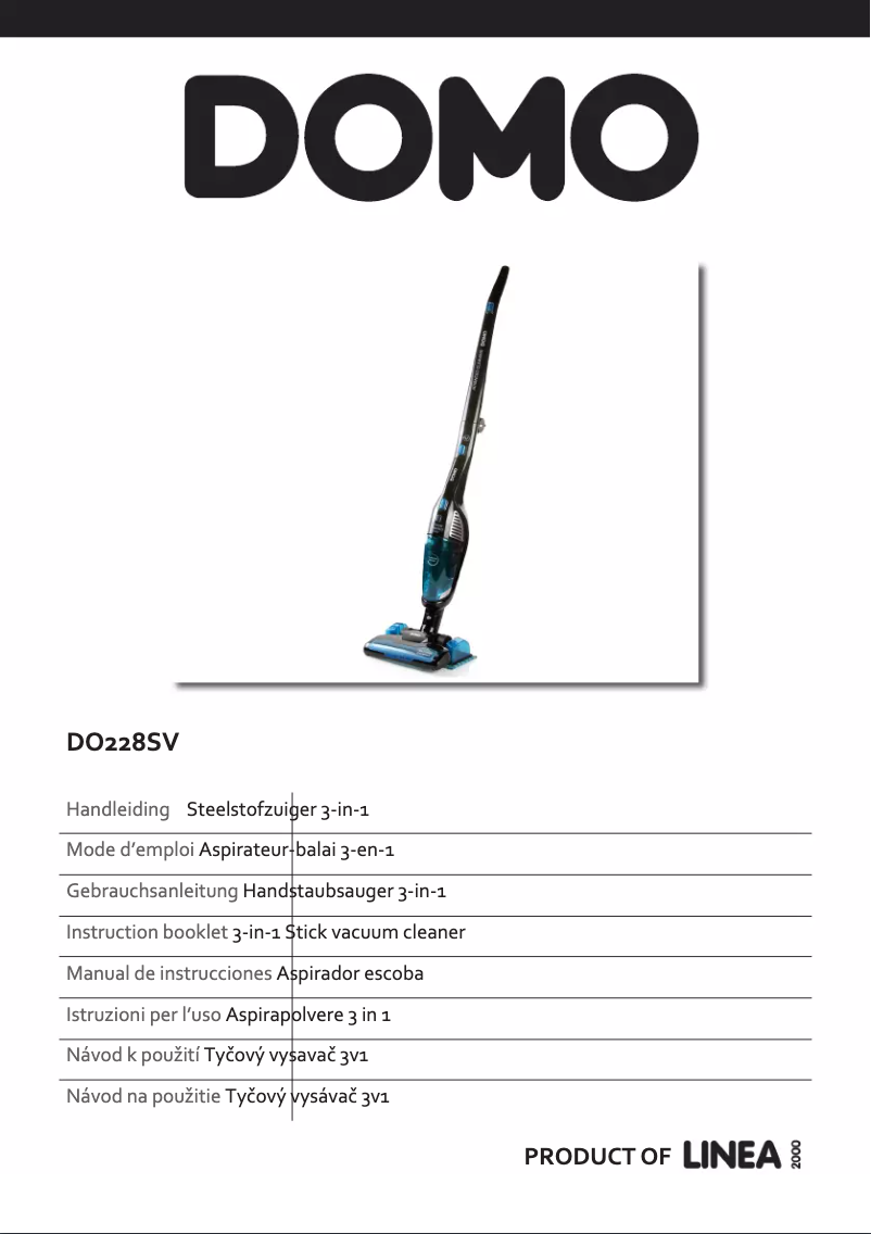 Image de la première page du manuel de l'appareil DO228SV