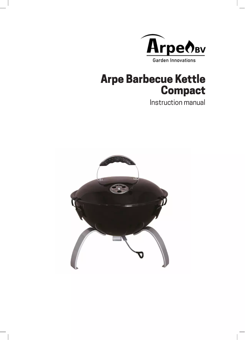 Page 1 de la notice Manuel utilisateur Arpe Kettle Compact