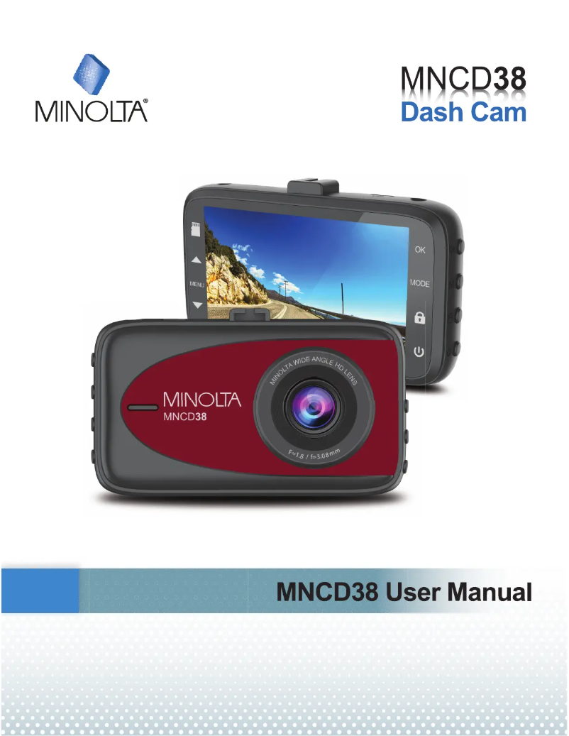 Image de la première page du manuel de l'appareil MNCD38