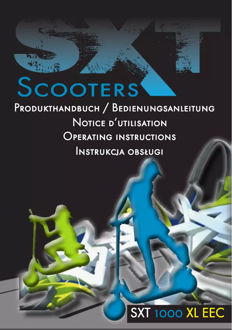 Image de la première page du manuel de l'appareil 1000 XL EEC