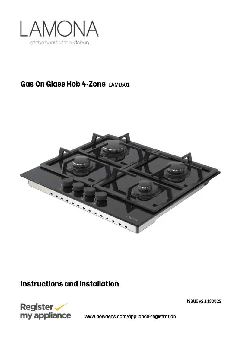 Image de la première page du manuel de l'appareil LAM1501