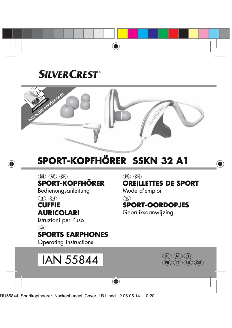 Page 1 de la notice Manuel utilisateur SilverCrest SSKN 32 A1