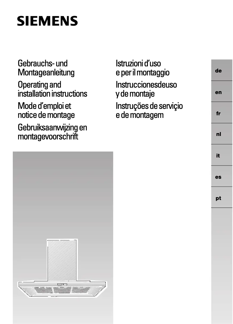 Image de la première page du manuel de l'appareil LC958TB60
