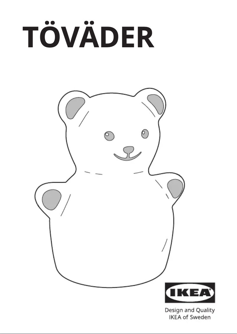 Image de la première page du manuel de l'appareil TÖVÄDER 005.243.53