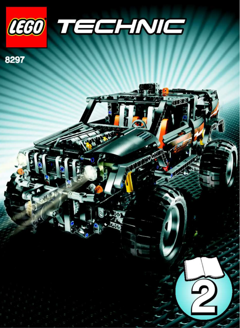 Page 1 de la notice Manuel utilisateur Lego Technic 8297