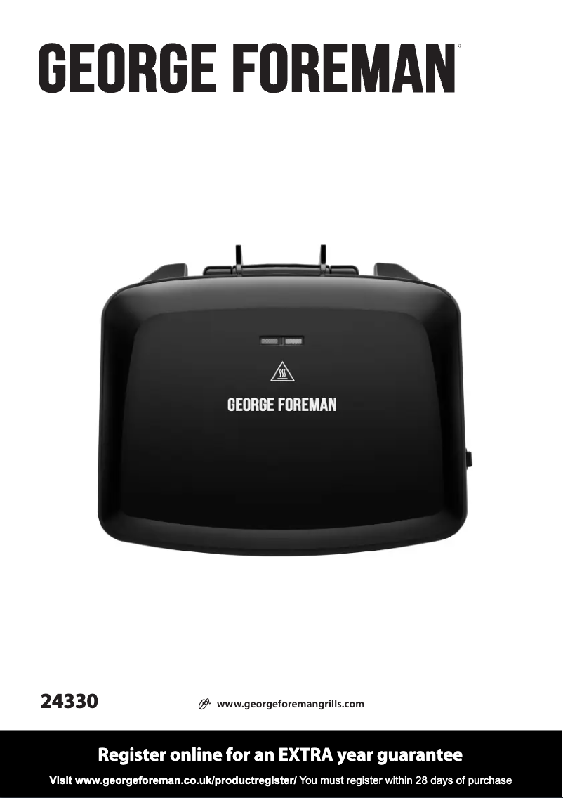 Image de la première page du manuel de l'appareil 24330