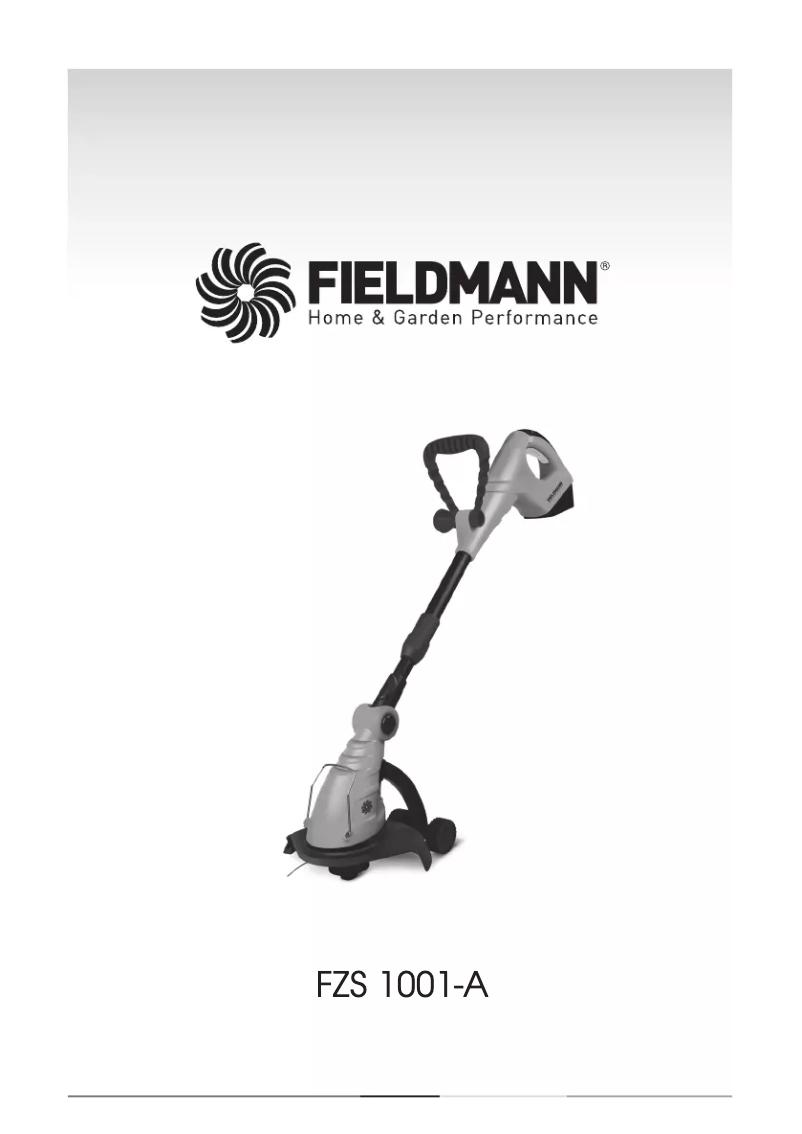 Page n°1 - Manuel utilisateur Fieldmann FZS 1001-A