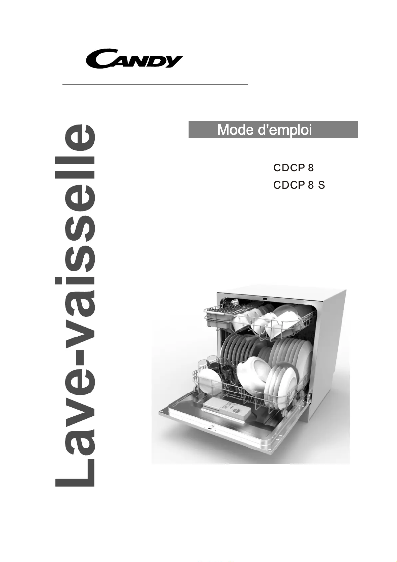Image de la première page du manuel de l'appareil CDCP 8