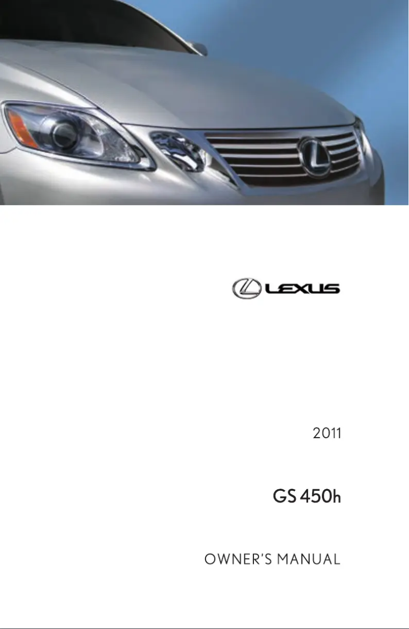 Imagen de la primera página del manual del dispositivo GS 350 (2011)