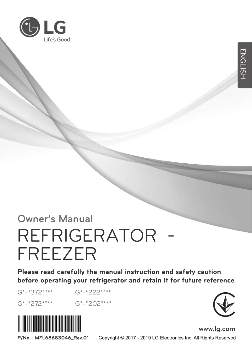 Image de la première page du manuel de l'appareil GN-B222SLBB