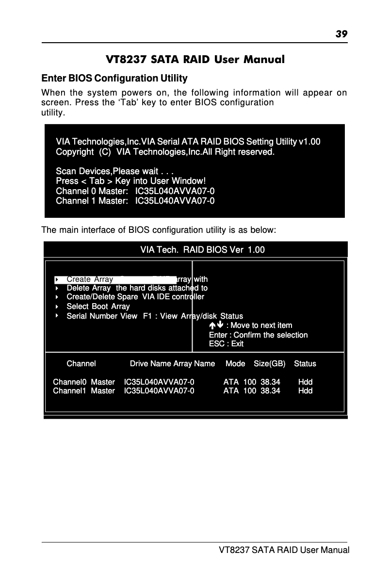 Page n°1 - Manuel utilisateur ECS P4X533-A