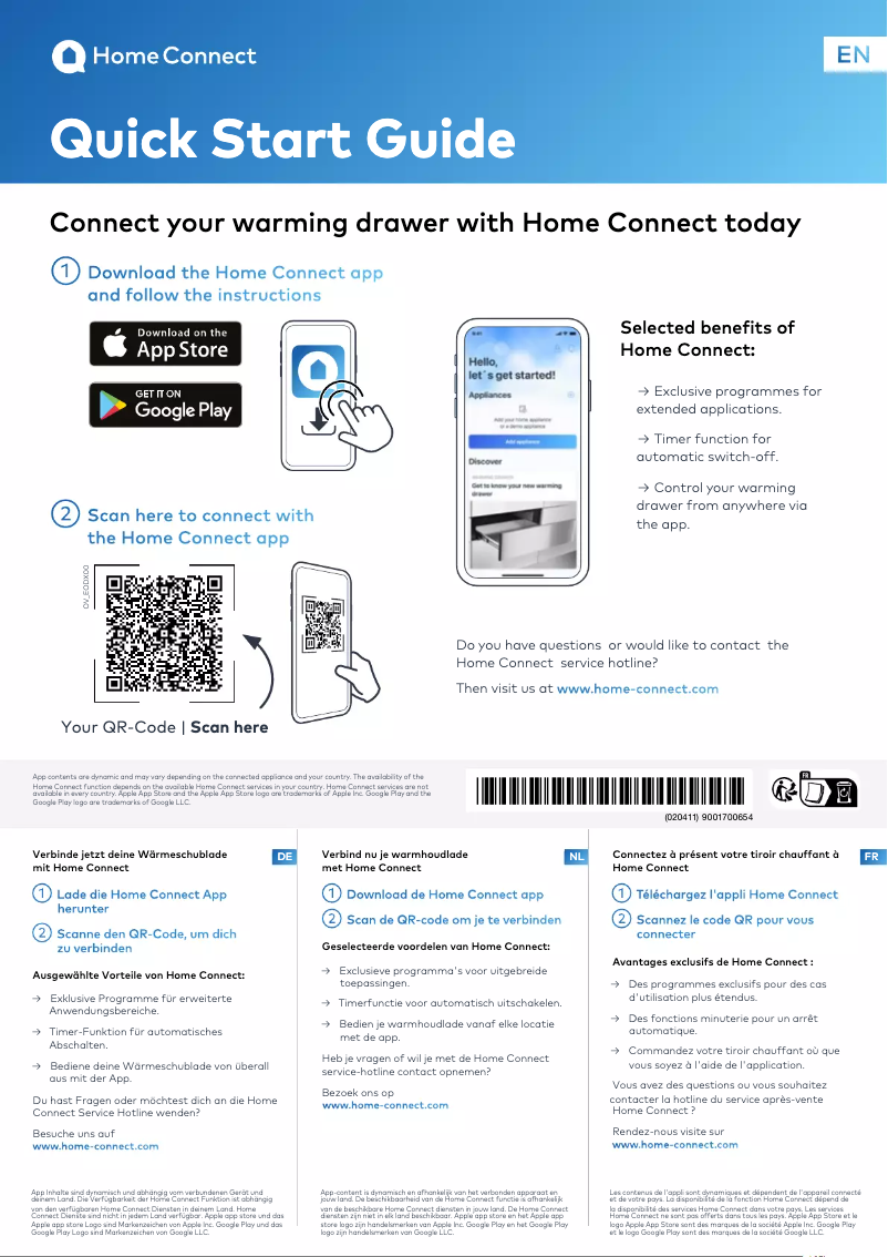 Page 1 de la notice Manuel utilisateur Siemens BI710D1B1