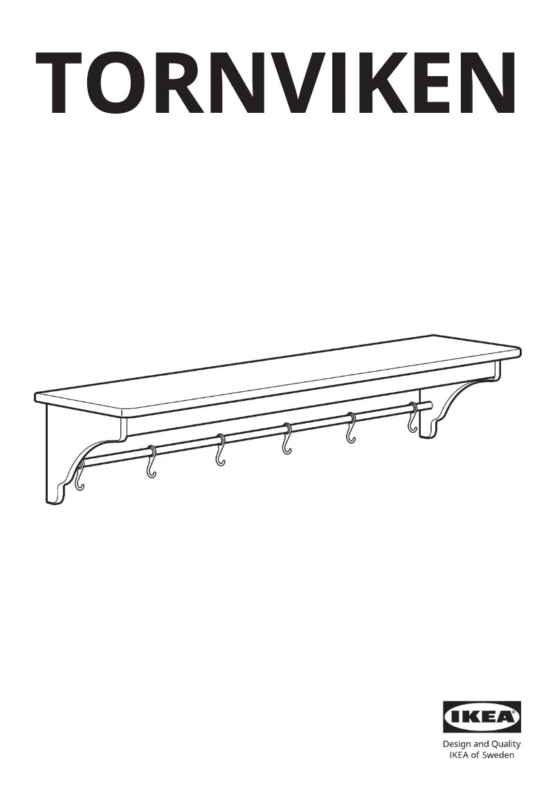 Image de la première page du manuel de l'appareil TORNVIKEN 803.916.60