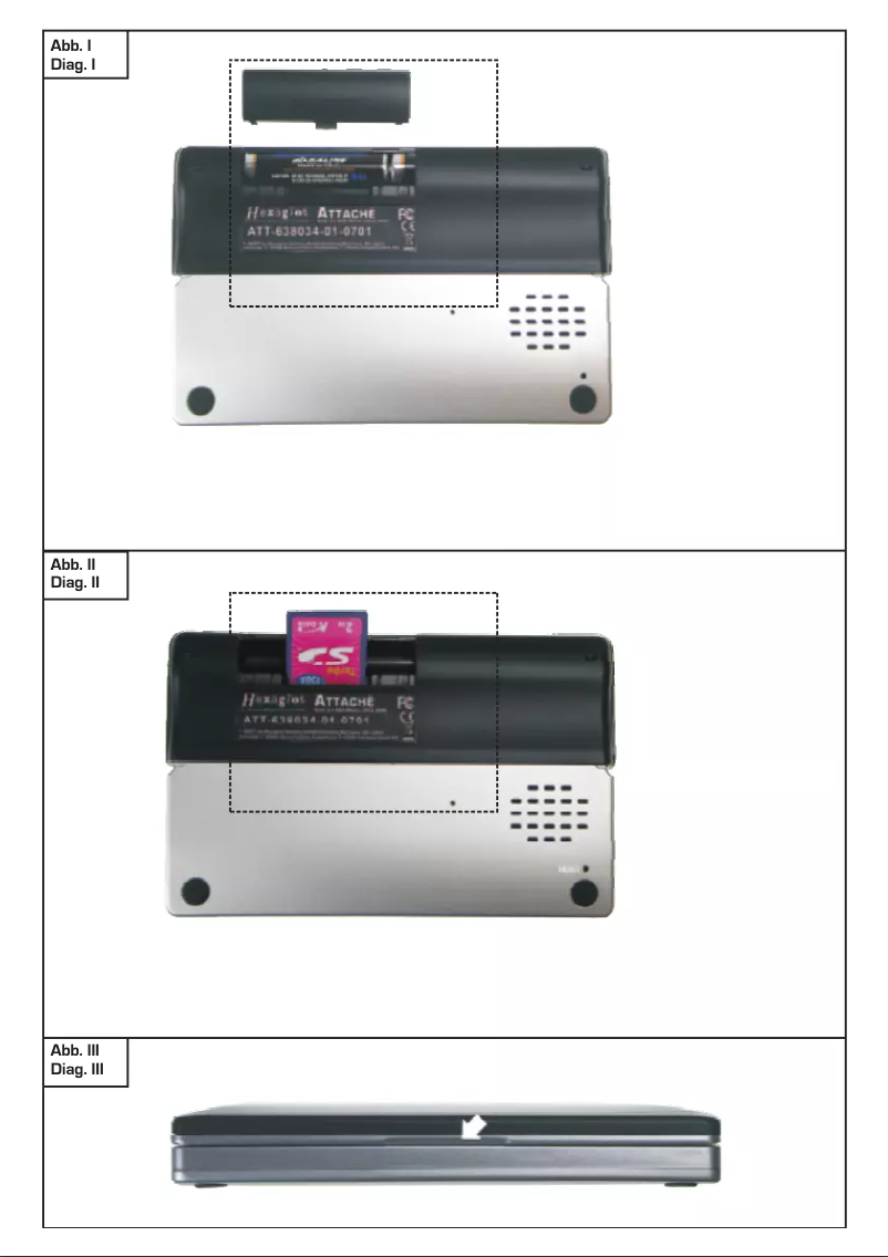 Page 1 de la notice Manuel utilisateur Hexaglot Attaché