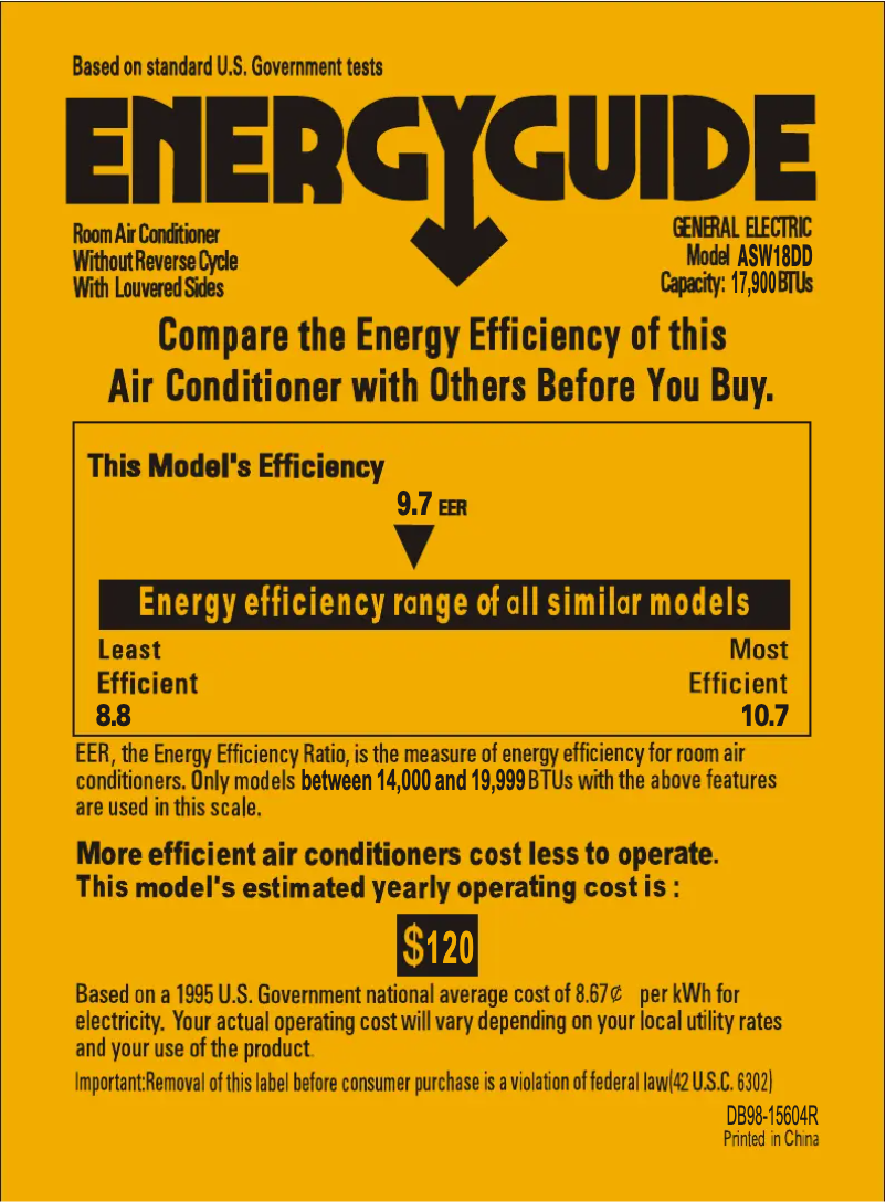 Image de la première page du manuel de l'appareil ASW18DD