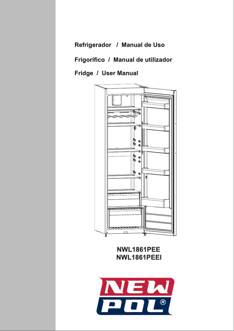 Page 1 of the manual User Manual New Pol NWL1861PEE