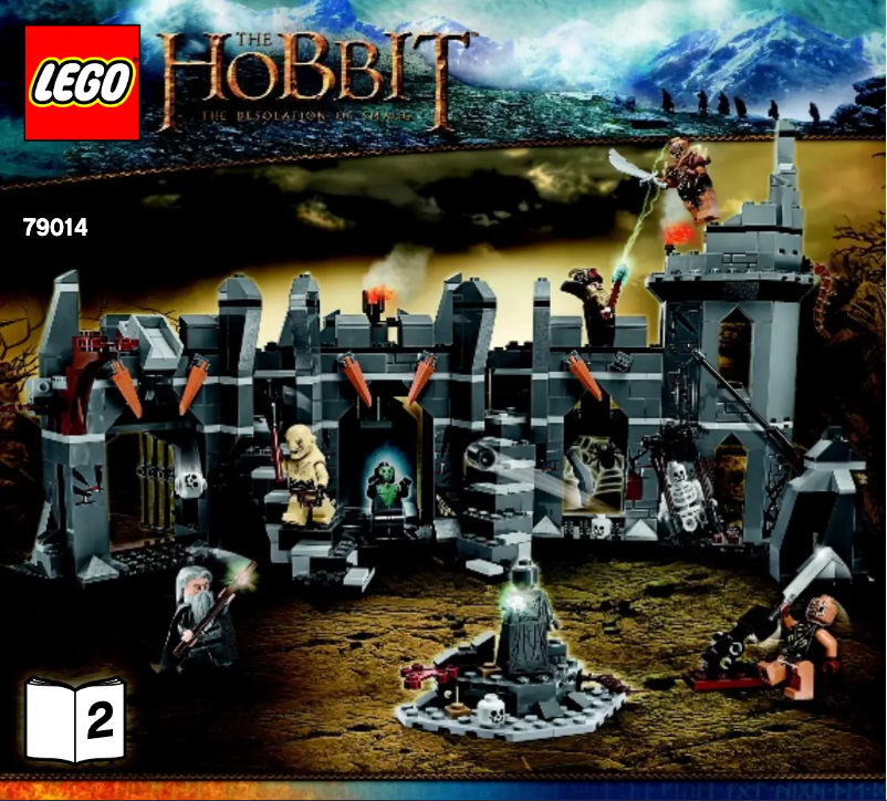 Page n°1 - Manuel utilisateur Lego The Lord of the Rings 79014