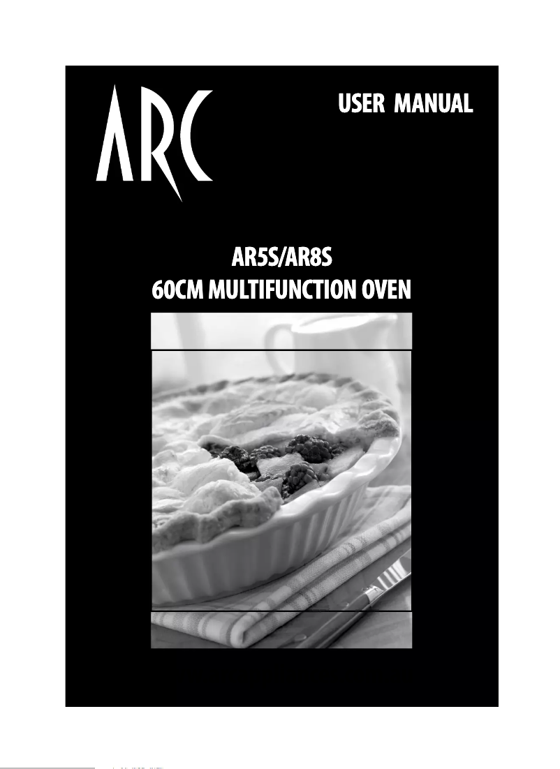 Page n°1 - Manuel utilisateur ARC AR5S