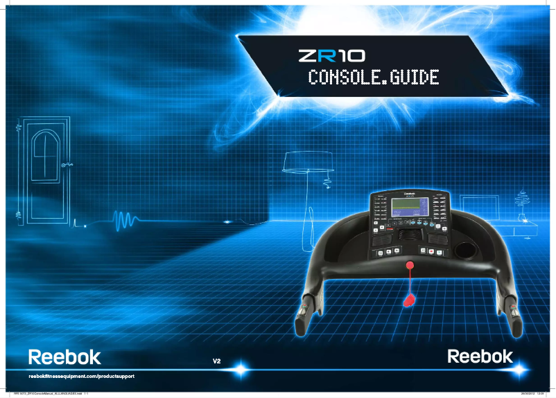 Page 1 de la notice Manuel utilisateur Reebok ZR10