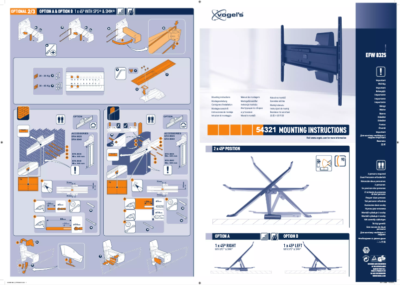 Image de la première page du manuel de l'appareil EFW 8325