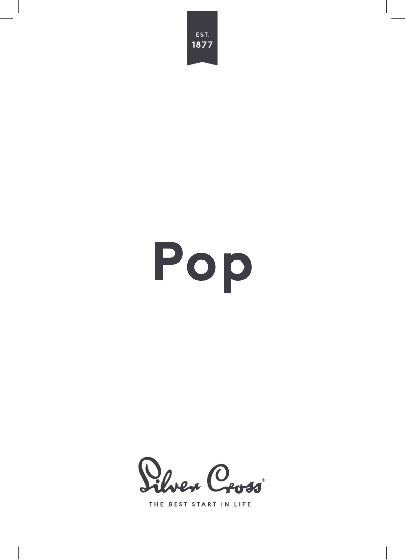 Page 1 de la notice Manuel utilisateur Silver Cross Pop