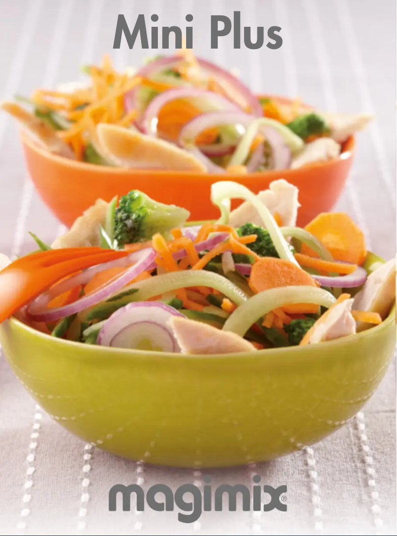 Page n°1 - Manuel utilisateur Magimix Le Mini Plus