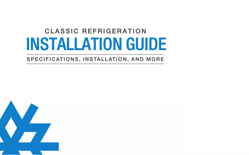 Page n°1 - Guide d'installation Sub-Zero BI-42UFDID/S/TH